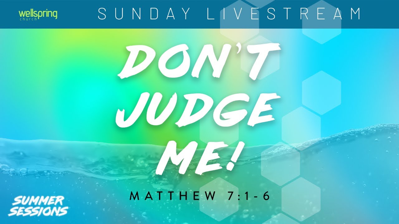 Don't Judge Me!