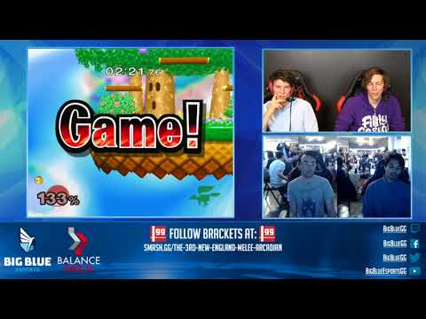 NE Melee Arcadian 3 - Arty (Peach) vs. Project (Fox) - SSBM Pools WSF