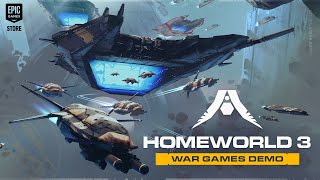 Homeworld 3 | War Games Public Demo Announcement Trailer