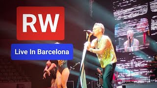 Robbie Williams 🔥 Hey Wow Yeah Yeah 🔥 - Intro Live In Barcelona 2023
