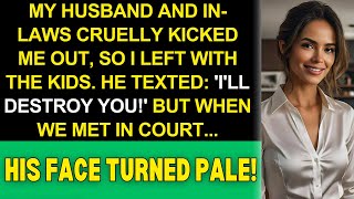 My Hubby and In-Laws Heartlessly Kicked Me Out, I Bravely Left with the Beloved Kids.......