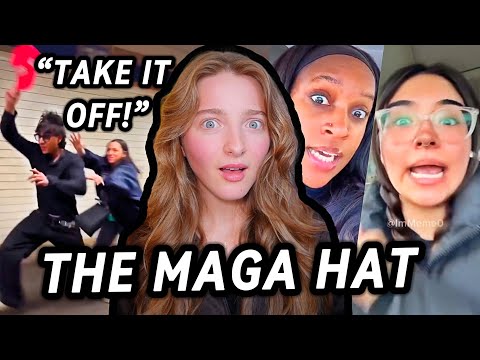 INSANE Leftists React To MAGA Hat