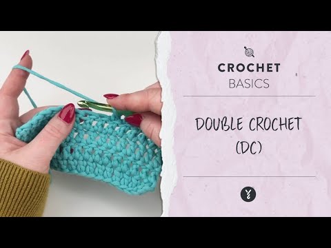 How to Double Crochet (DC) | Beginner Crochet Tutorial with Bernat Maker Home Dec