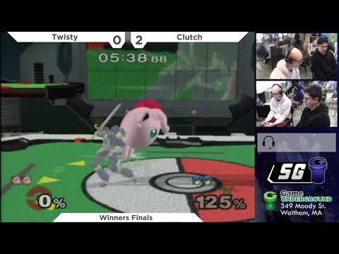 SG 22.7 SSBM - Twisty (Jigglypuff) vs. Clutch (Marth) - Melee WF