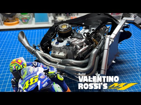 Build Valentino Rossi's YZR-M1 Motorcycle - Pack 10 - Stage 42-48