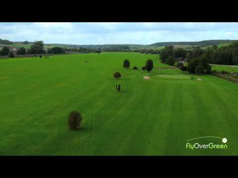 Golf De Vittel Ermitage - drone aerial video - Le Peulin - Hole#03