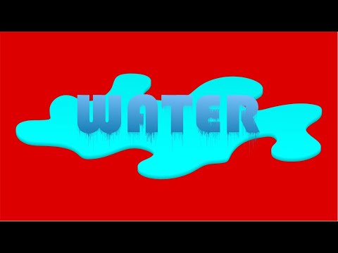 3D Cold Drinks Logo Corel Draw X8 Tutorial