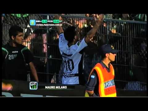 Gol de Milano. San Martín 3 - Ferro 0. Fecha 22. B Nacional. Fútbol Para Todos