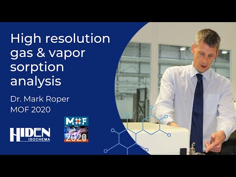 Hiden Isochema - MOF 2020 | High resolution gas & vapor sorption analysis overview