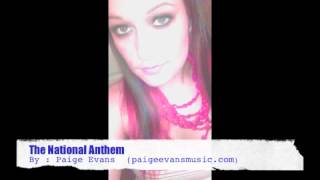 National Anthem - Paige Evans