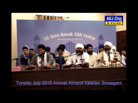 045 Toronto July 2015 Smaagam - Tuesday Evening - Bh. Anantvir Singh Jee LA