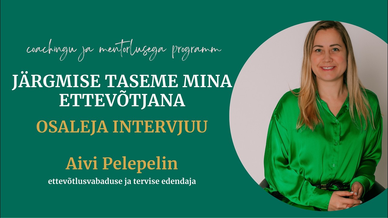 Aivi Pelepelin video tagasiside