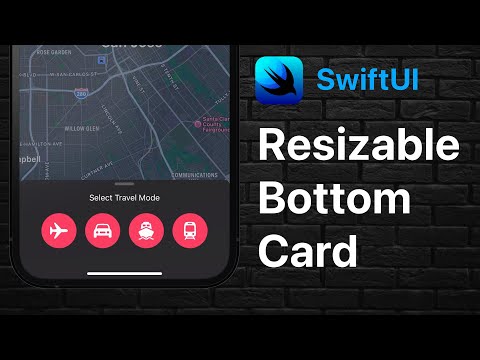 SwiftUI Bottom Sheet - Resizable