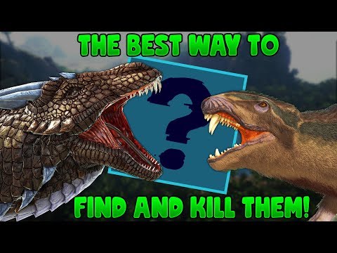 EASIEST WAY TO FIND AND KILL A PLAYER PURLOVIA/BASILISK - Ark Survival Evolved