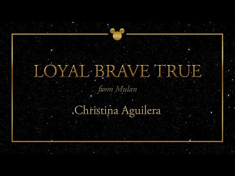 Disney Greatest Hits ǀ Loyal Brave True - Christina Aguilera