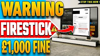 🔴Every Amazon Fire Stick Owner Faces £1,000 Fine From Tomorrow !