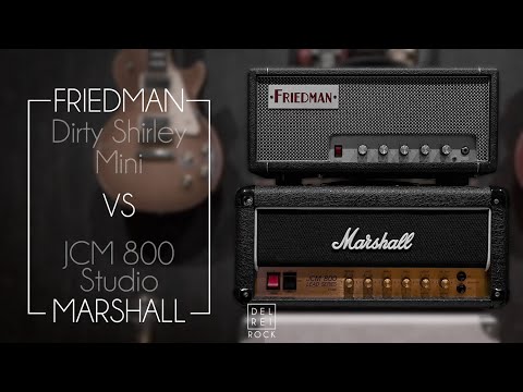 Friedman Dirty Shirley Mini vs Marshall JCM800 20W (SC20H)