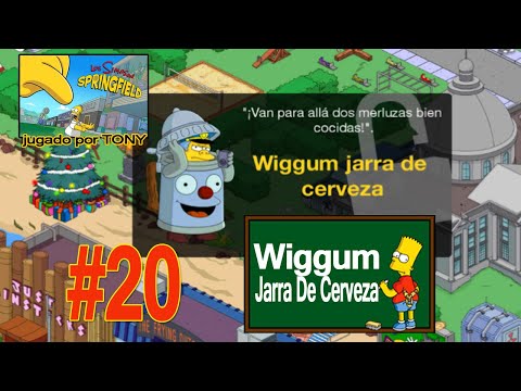Los Simpson Springfield "Black Friday 2020: Cap. 20 - Wiggum jarra de cerveza" por Tony