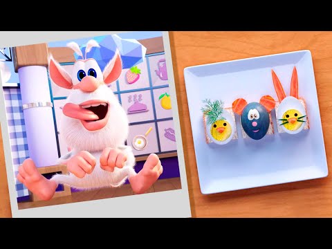 Booba 💥 Food Puzzle 🥚 Ostereier ✨  Alle Episoden ansehen 😉 Lustige Cartoons für Kinder