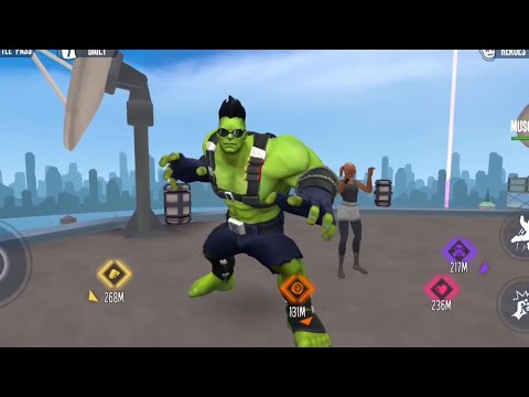 HULK AND IRON MAN CITY FIGHTING VIDEO 