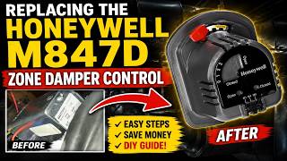 Replacing A Zone Damper Actuator Motor On Your HVAC | Easy DIY