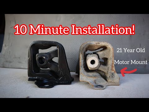 How To Install Front Motor Mount On (1998-2002 Honda Accord 2.3) Easy Install