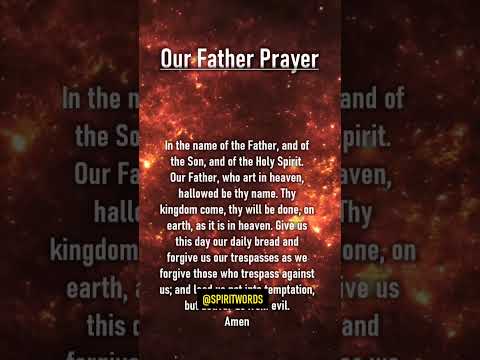Our Father Prayer || Our Father in Heaven || The Lord's Prayer