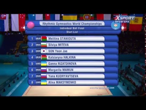 RG WC Kiev 2013. Final Hoop and Ball