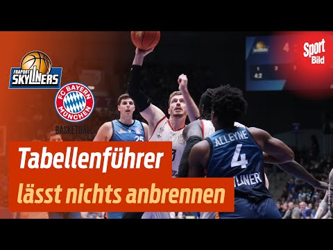 Basketball: Skyliners Frankfurt – FC Bayern Basketball | Basketball-Bundesliga 2025/26