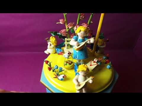 Steinbach uralte Spieluhr Nr.134 - seltenes Sammlerstück aus dem Erzgebirge