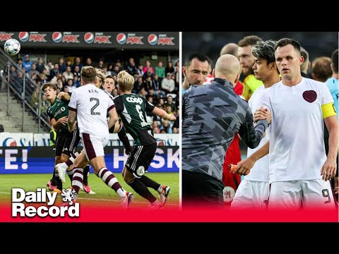 Rosenborg 2 Hearts 1 - Best of the action from Trondheim as Jambos keep Euro tie alive