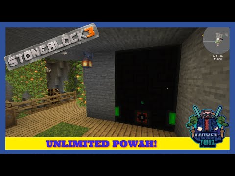 StoneBlock 3 | Ep 14 |Fully Automated Powah Reactor!