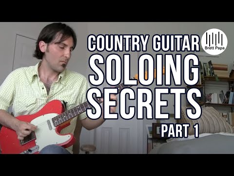 Learn Modern Country Guitar Soloing Secrets - Guitar Lesson - pt 1