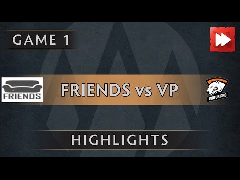 Friends vs Virtus.pro [Game 1] The BTS Series - Dota Highlights