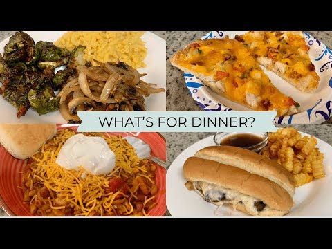 WHAT'S FOR DINNER? | EASY & BUDGET FRIENDLY WEEKNIGHT...
