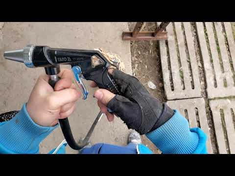Smėliasrovė Yato YT-2375 video