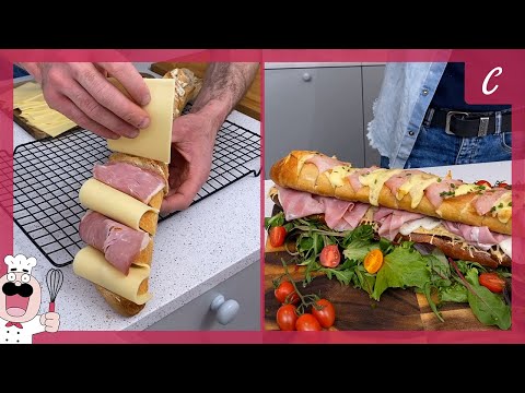 Baguette royale ! Le sandwich dont tout le monde rêve 🙂