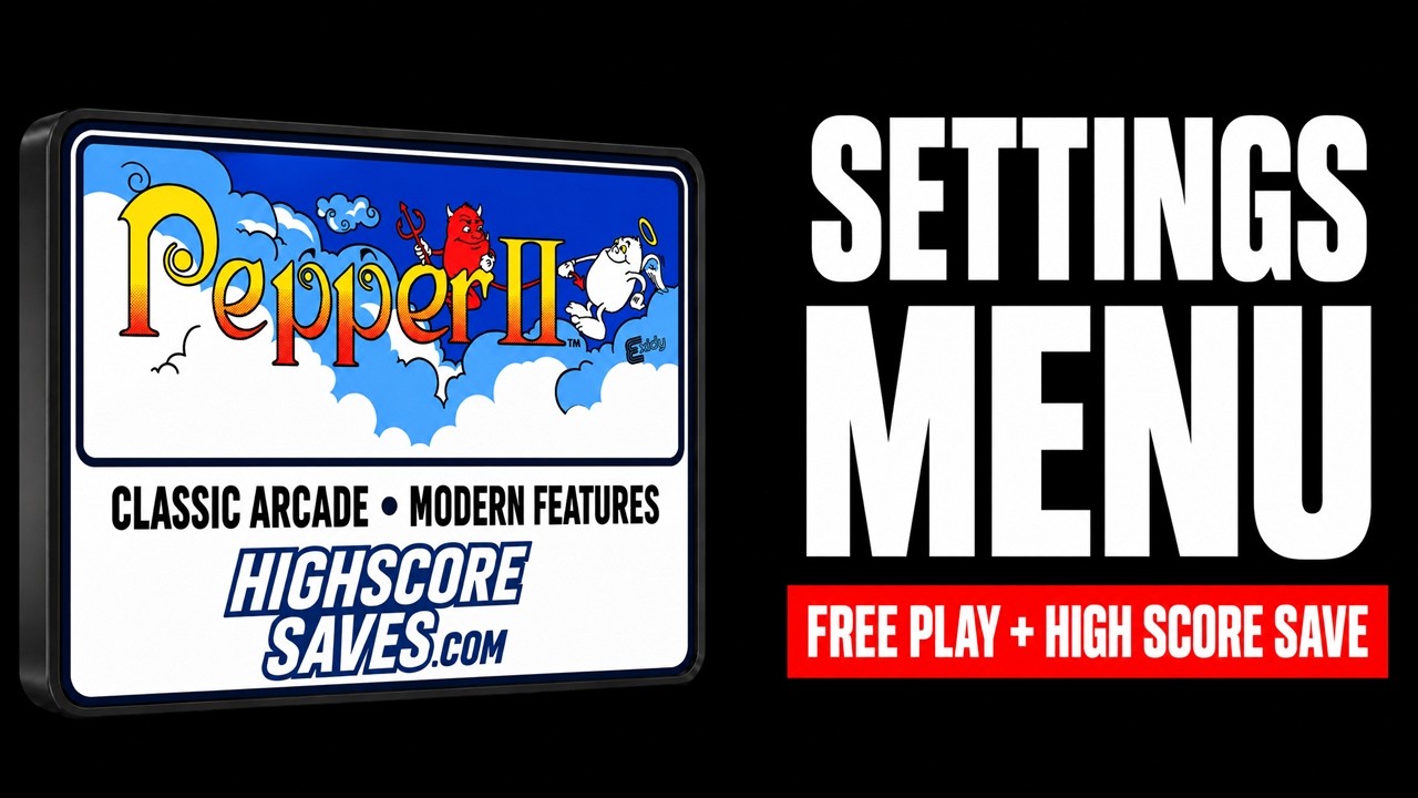 Pepper II settings menu video guide