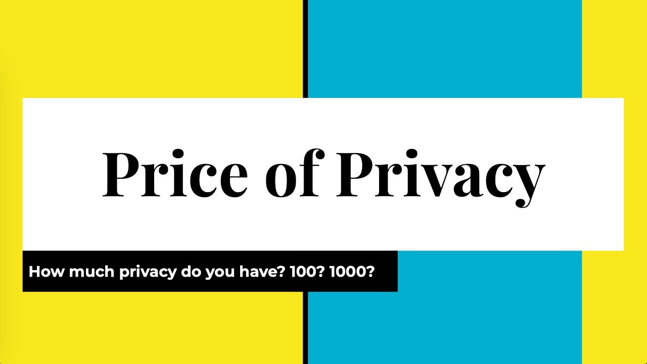 Price of Privacy - Leona Hioki | Web3Privacy Now - Rome Meetup 2024