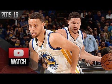 Stephen Curry & Klay Thompson Full Highlights vs Jazz (2016.03.09) - SPLASH BROS!
