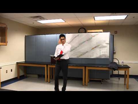 NCFCA 2014 Nationals Thematic Semifinalist — Cesar Ruiz