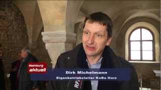 preview picture of video 'Koba Harz ermöglicht archäologische Funde im Kloster Ilsenburg'
