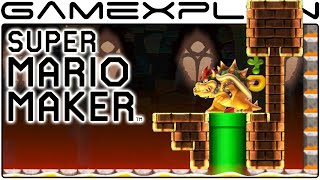 Bowser's "Throne Room" in  Super Mario Maker