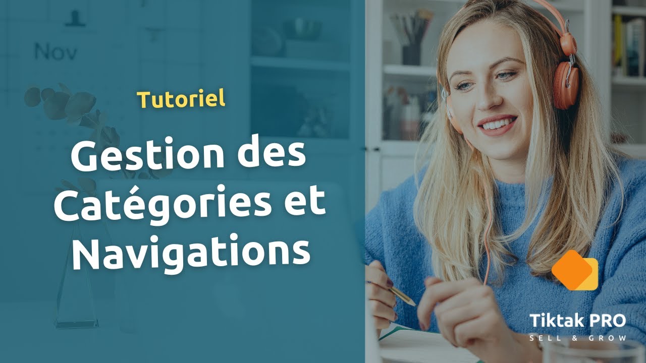 Gestion des catégories et navigations
