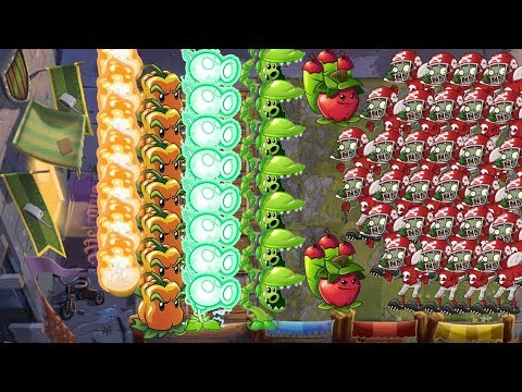 Plants vs zombies 2 Battlez - Snap Pea vs Electric Peashooter vs Pepper Pult