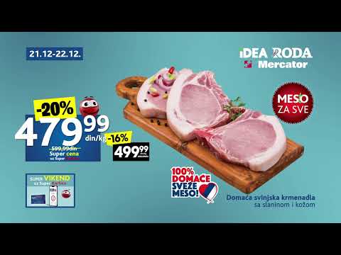 IDEA RODA MERCATOR I Super vikend 21- 22.12.2024.