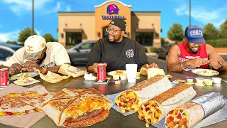 Taco Bell Breakfast Full Menu Review!