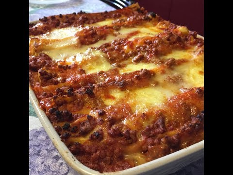 lasagne fatte in casa con ragù e funghi porcini lasagne al forno