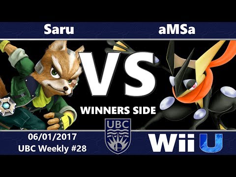 UBC ##28 Pre BoBC2: WR2 - Saru (Fox) vs VGBC|aMSa (Greninja)