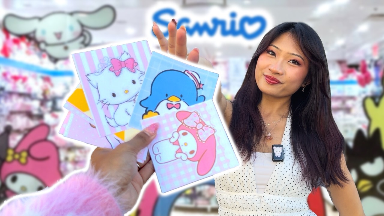 SURPRISE SANRIO SHOPPING (with @SugarStar)